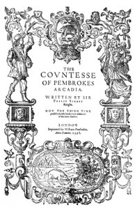 Frontispiz zu The Countess of Pembrokes Arcadia von Sir Philip Sidney, 1598