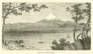 Fuji-san Berg von English School