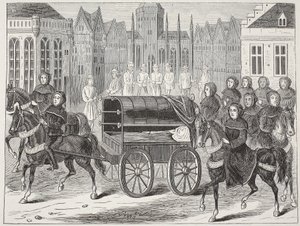 Beerdigung von Richard II von English School