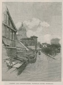 Garten und Wintergarten, Fairseat House, Highgate von English School