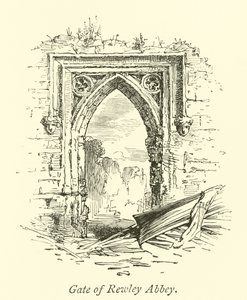 Tor der Rewley Abtei von English School