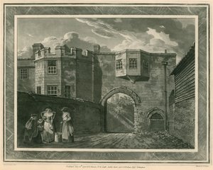 Tor des alten Palastes von Richmond, Surrey von English School