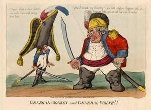 General Monkey und General Wolfe!!, veröffentlicht von W. Holland von English School