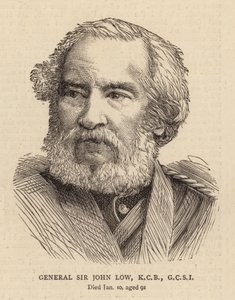 General Sir John Low, KCB, GCSI von English School