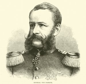General Von Fabrice, Oktober 1870