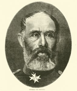 General Von Wittich, Oktober 1870 von English School