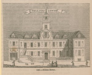 Gesamtansicht von Belsize House von English School