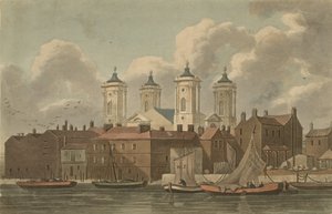 Gesamtansicht von St. Johns von English School