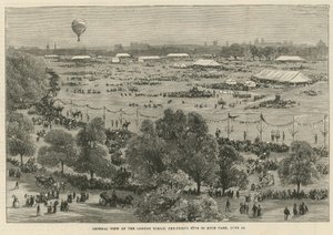 Gesamtansicht des Festes der Londoner Schulkinder im Hyde Park
