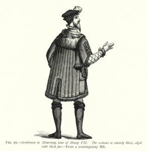 Herr in Trauer, Zeit von Heinrich VII von English School
