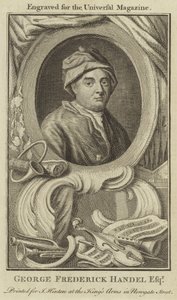 George Frederick Handel, Esquire von English School