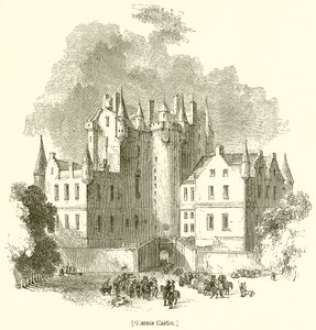 Glamis Castle von English School