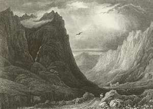 Glencoe, Blick durch den Pass von English School
