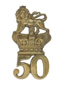 Glengarry-Abzeichen, ca. 1874-81 (Messing)