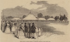 Großes nationales Bogenschießtreffen in Leamington, Schießen um den Damenpreis