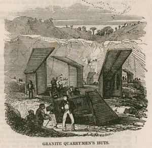 Hütten der Granitsteinbrucharbeiter, Rubislaw, Aberdeen