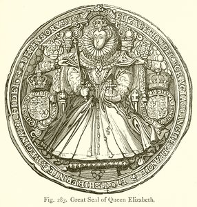 Großes Siegel von Königin Elisabeth