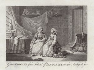 Griechische Frauen von English School