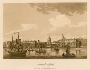 Greenwich Hospital, London von English School