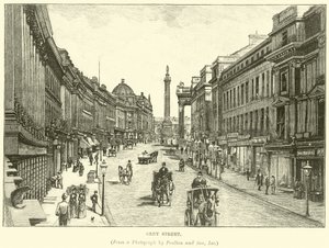 Graue Straße von English School