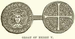 Groat von Heinrich V von English School