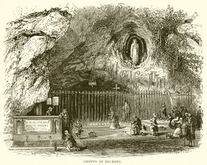 Grotte von Lourdes von English School