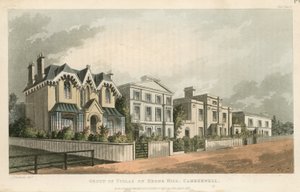 Gruppe von Villen auf Herne Hill von English School