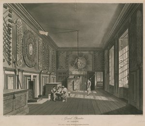 Wachsaal im St Jamess Palace von English School