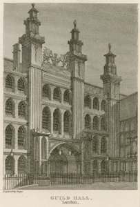 Guildhall, London von English School