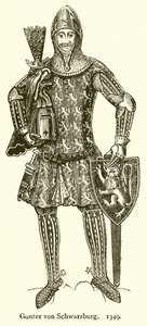 Günther von Schwarzburg. 1349 von English School