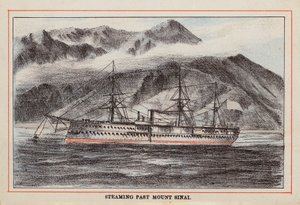 HM Indisches Truppenschiff: Dampfen vorbei am Berg Sinai von English School