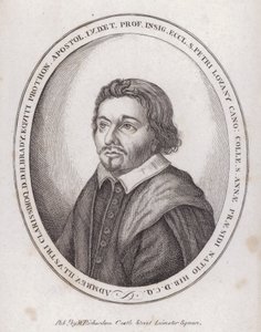 H Brady, englischer Verleger eines Buches über das Kirchenrecht im späten 17. Jahrhundert (Stich) von English School