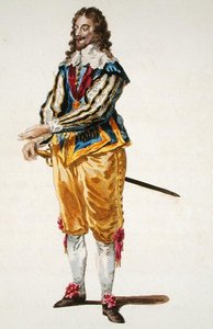 Gewand von Charles I (1600-49) im Jahr 1630
