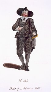 Kleidung eines Oliverianers, 1650
