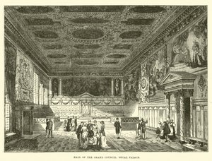Saal des Großen Rates, Dogenpalast von English School
