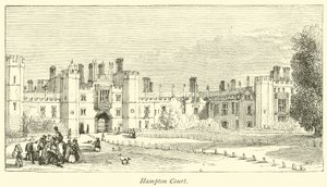 Hampton Court von English School