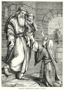 Hannah präsentiert Samuel Eli (Gravur)
