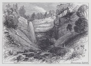 Hardrow Scaur (Gravur) von English School