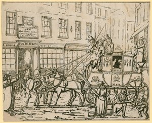 Hatchets New White Horse Cellar, Gasthaus, Drury Lane, London von English School