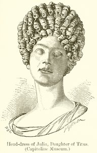 Kopfschmuck der Julia, Tochter des Titus (Kapitolmuseum) von English School