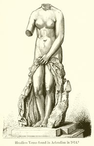 Kopfloser Venus, gefunden in Achradina 1814 von English School