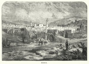 Hebron (Gravur) von English School