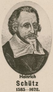 Heinrich Schütz (Gravur) von English School