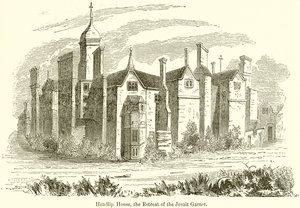 Hendlip House, das Versteck des Jesuiten Garnet