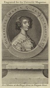 Henrietta Maria, Königin von Charles I. von English School