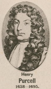 Henry Purcell (Gravur) von English School