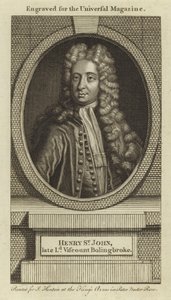 Henry St John, Später Lord Viscount Bolingbroke von English School
