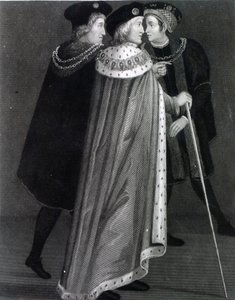 Heinrich VII. mit Richard Empson und Sir Edmund Dudley von English School