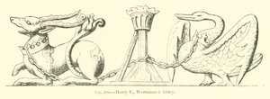 Heinrich V., Westminster Abbey von English School