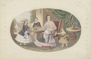 Ihre Majestät Königin Victoria und Familie, ca. 1851